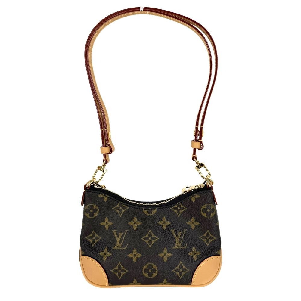 Louis Vuitton 2-Way Nano Boulogne Shoulder Bag Crossbody Monogram Canvas Brown — view 2