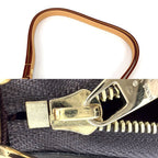 Louis Vuitton 2-Way Nano Boulogne Shoulder Bag Crossbody Monogram Canvas Brown — view 6