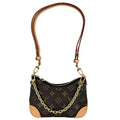 Louis Vuitton 2-Way Nano Boulogne Shoulder Bag Crossbody Monogram Canvas Brown