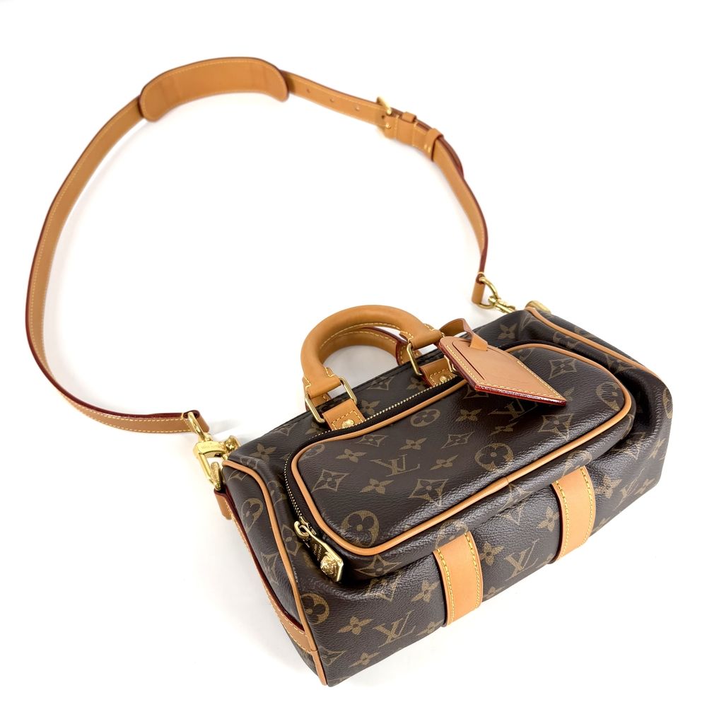 Louis Vuitton 2-Way Keepall Cargo 25 Shoulder Bag Crossbody Monogram Canvas — view 3