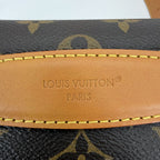 Louis Vuitton Belt Bag Rush Waist Pouch Crossbody Monogram Canvas Brown Gold — view 6