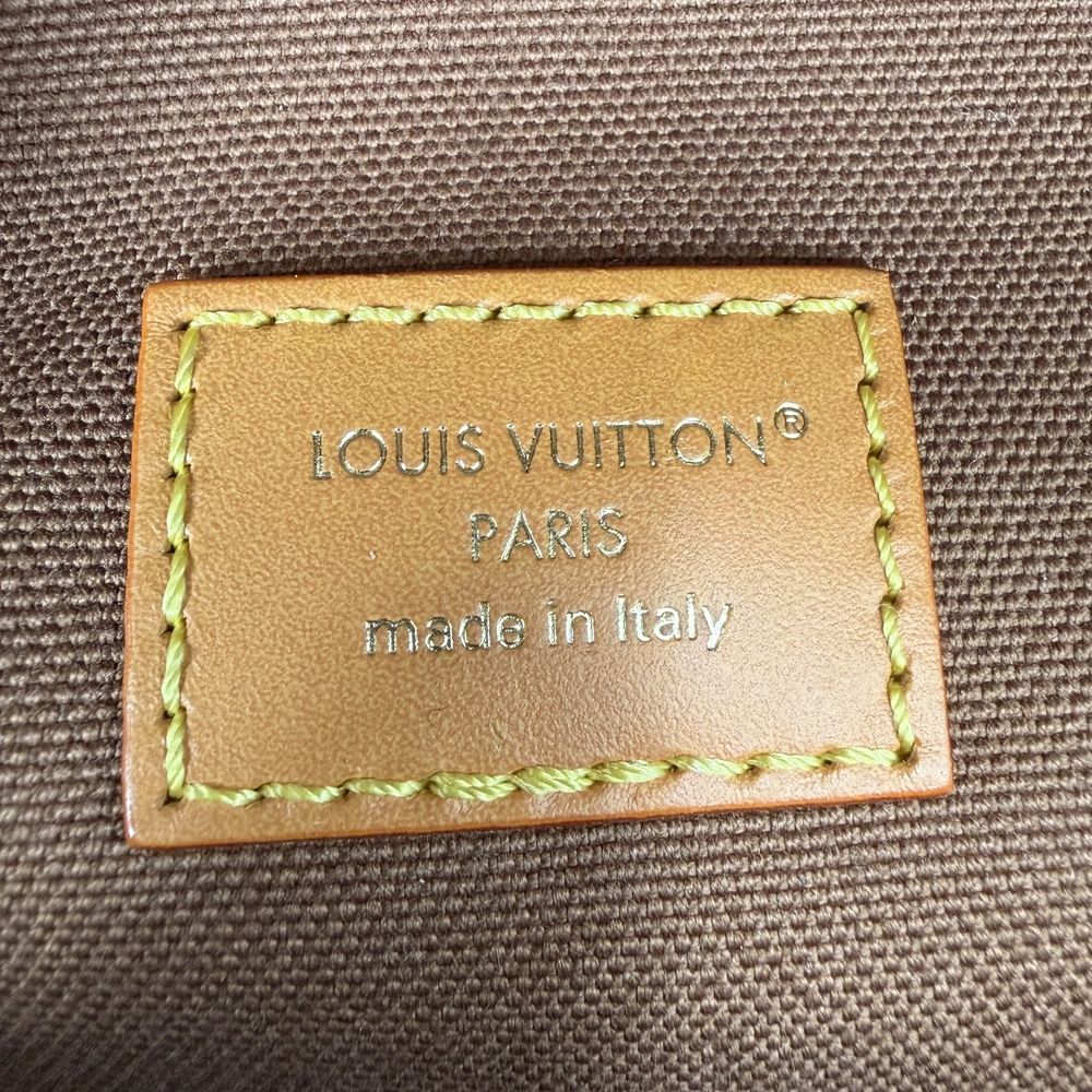 Louis Vuitton Belt Bag Rush Waist Pouch Crossbody Monogram Canvas Brown Gold — view 5