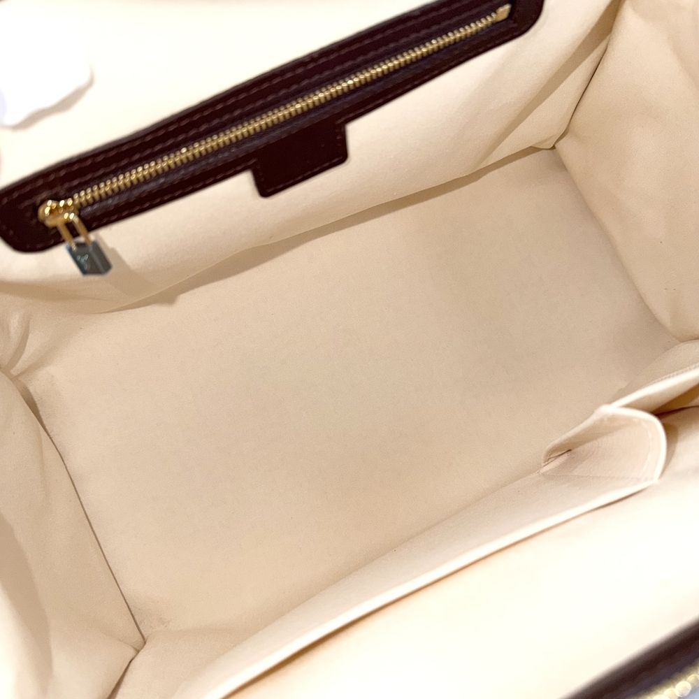 Louis Vuitton Tote Josephine GM Handbag Shoulder Monogram Mini Canvas Pink Gold — view 4