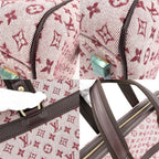 Louis Vuitton Tote Josephine GM Handbag Shoulder Monogram Mini Canvas Pink Gold — view 6