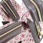 Louis Vuitton Tote Josephine GM Handbag Shoulder Monogram Mini Canvas Pink Gold — view 7