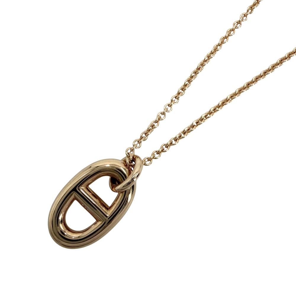 Hermes Necklace Chaine D'ancre Farandole PM Pendant Adjustable Waist PG 18k
