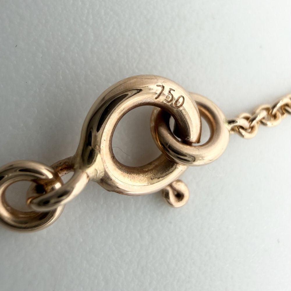 Hermes Necklace Chaine D'ancre Farandole PM Pendant Adjustable Waist PG 18k — view 5