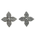 Louis Vuitton Earrings Star Blossom WG 18k White Gold Diamond