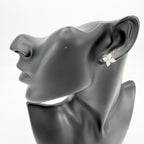 Louis Vuitton Earrings Star Blossom WG 18k White Gold Diamond — view 2