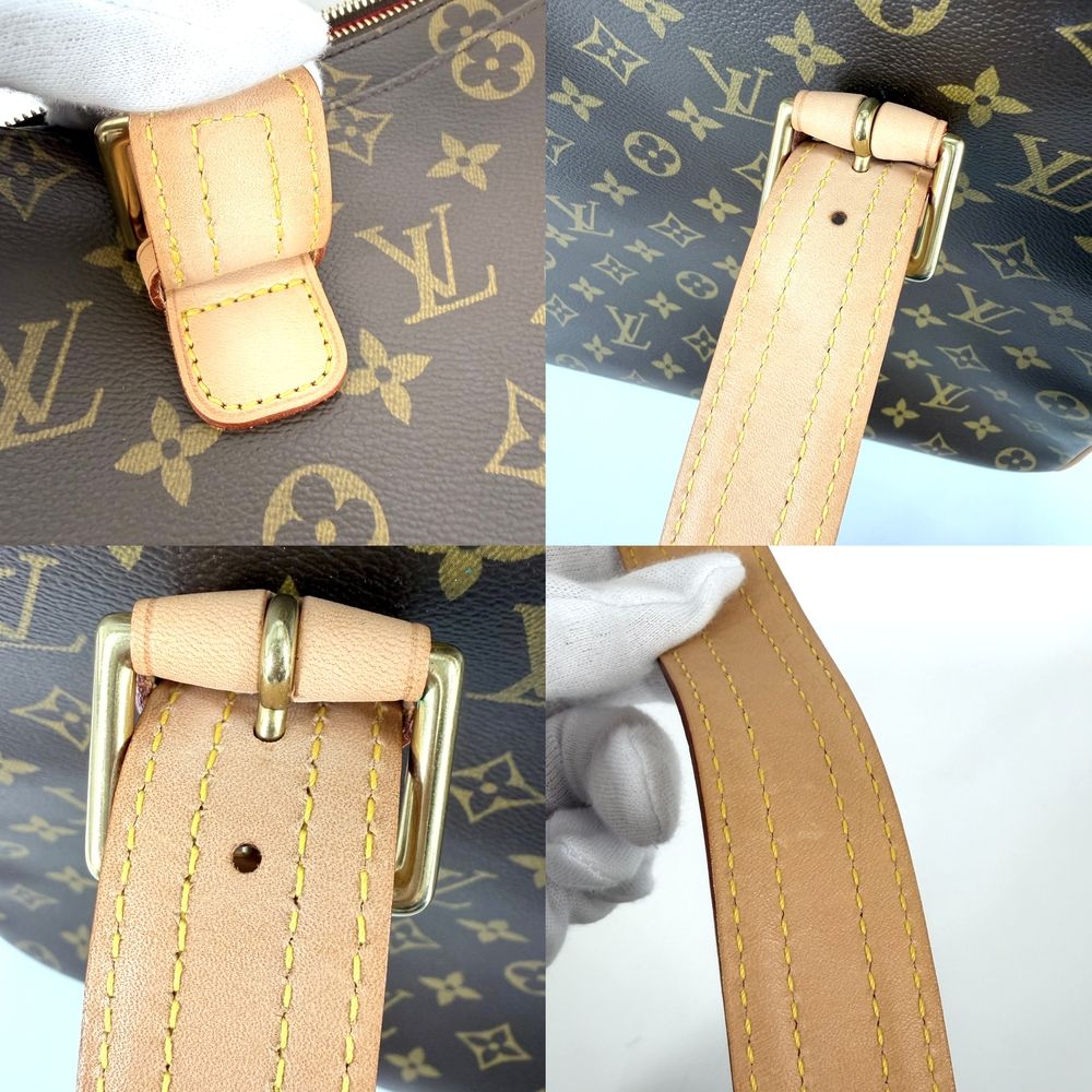 Louis Vuitton Multiplicite Handbag Shoulder Monogram Canvas Brown Gold — view 7