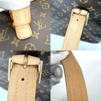Louis Vuitton Multiplicite Handbag Shoulder Monogram Canvas Brown Gold — view 7