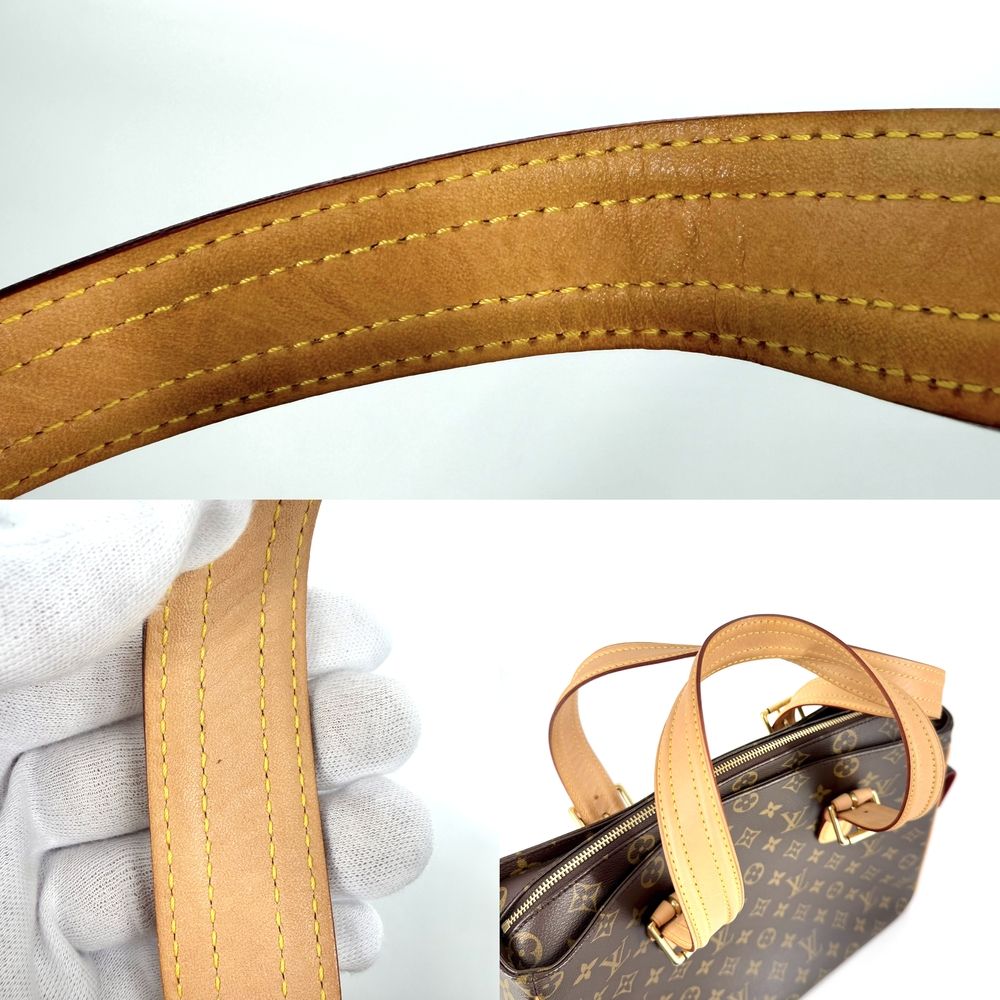 Louis Vuitton Multiplicite Handbag Shoulder Monogram Canvas Brown Gold — view 8