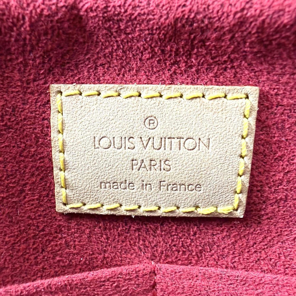 Louis Vuitton Multiplicite Handbag Shoulder Monogram Canvas Brown Gold — view 5