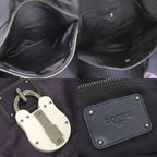 Loewe Calle GM Leather Purple Tote Bag — view 7