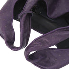 Loewe Calle GM Leather Purple Tote Bag — view 5