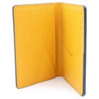 Louis Vuitton Monogram Heritage Card Case Slim Stripe Leather Business Navy — view 4
