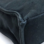 Hermes Fourre Tout MM Tote Bag Black Canvas — view 6