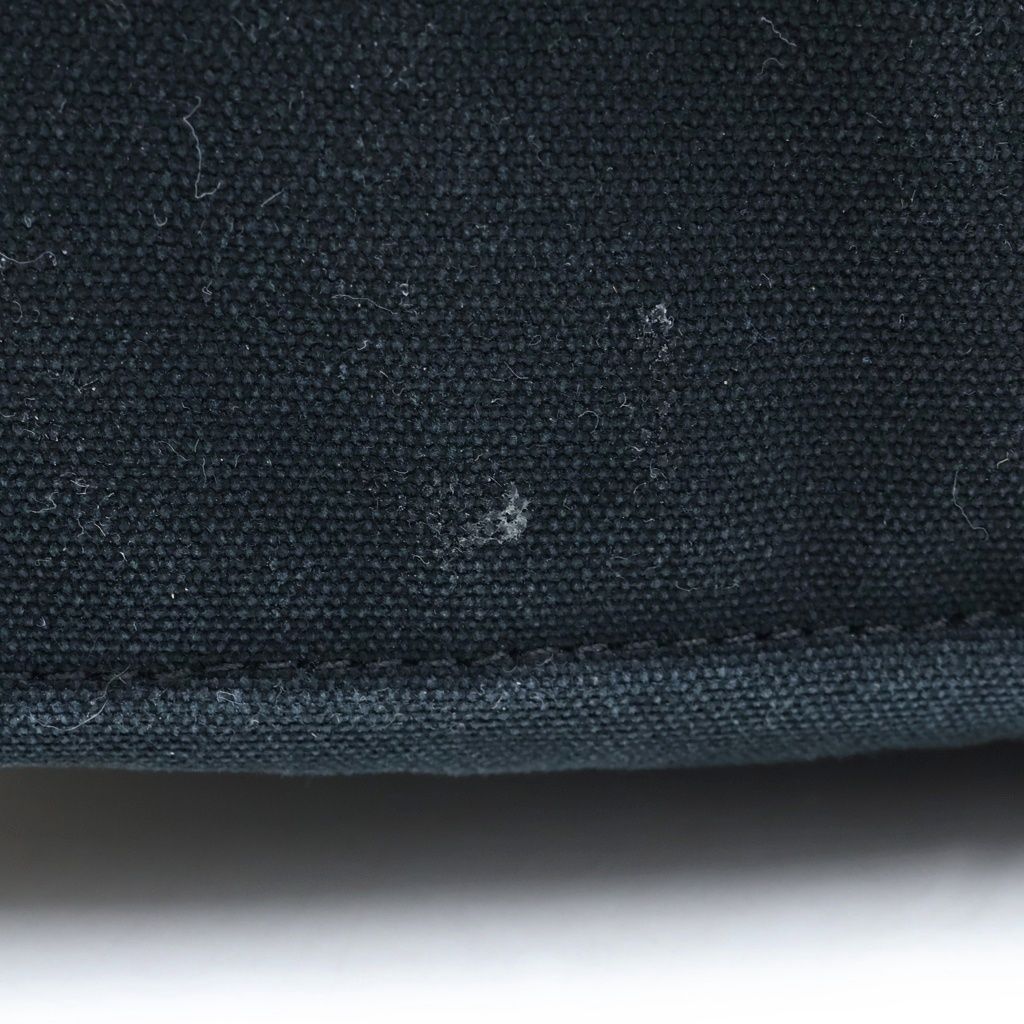 Hermes Fourre Tout MM Tote Bag Black Canvas — view 7