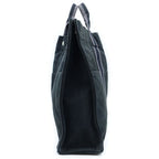 Hermes Fourre Tout MM Tote Bag Black Canvas — view 3