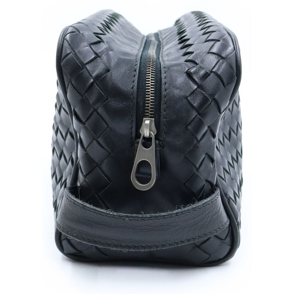 Bottega Veneta Intrecciato Clutch Black — view 3
