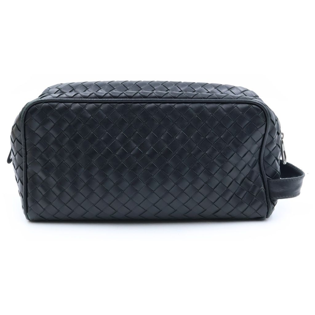 Bottega Veneta Intrecciato Clutch Black — view 2