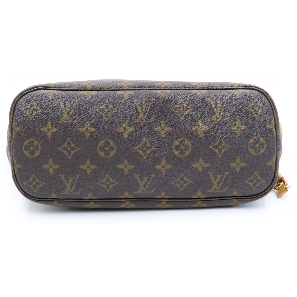 Louis Vuitton Neverfull PM Monogram Tote Bag Brown — view 4