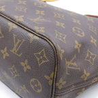 Louis Vuitton Neverfull PM Monogram Tote Bag Brown — view 5