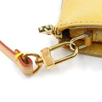 Louis Vuitton Monogram Vernis Lexington Pouch Handbag Yellow Patent — view 6