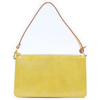 Louis Vuitton Monogram Vernis Lexington Pouch Handbag Yellow Patent