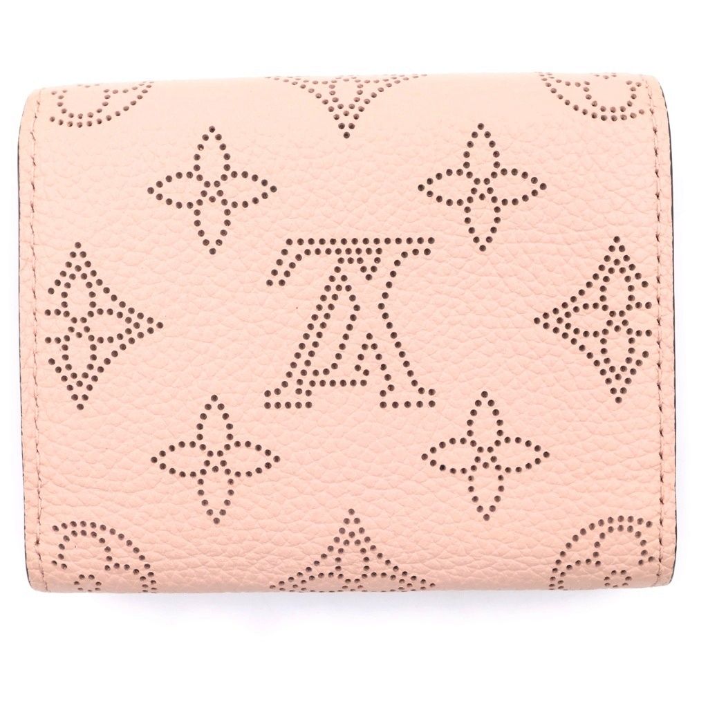Louis Vuitton Monogram Mahina Portefeuille Iris XS Compact Wallet Magnolia — view 2