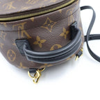 Louis Vuitton Monogram Palm Springs Mini Backpack Mini Bag Brown Black Leather — view 6