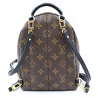 Louis Vuitton Monogram Palm Springs Mini Backpack Mini Bag Brown Black Leather — view 2