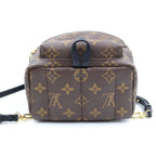 Louis Vuitton Monogram Palm Springs Mini Backpack Mini Bag Brown Black Leather — view 4