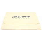 Louis Vuitton NIGO Sac Plat Monogram Stripe Tote Bag Brown Leather Gold — view 8