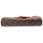 Louis Vuitton Monogram Sonatine Mini Bag Brown Leather Gold — view 4