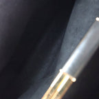 Louis Vuitton Greet Monogram Mirage Boston Bag Brown Black Leather Gold — view 7