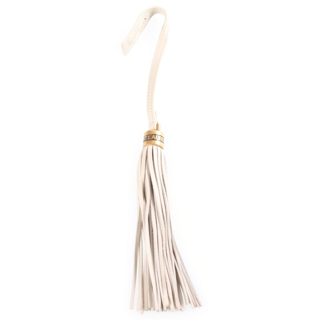 Saint Laurent Paris Lou Camera Bag Ivory Leather Gold — view 8