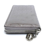 Gucci GG Supreme Wallet Zip Around Metallic Purple — view 3