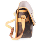 Louis Vuitton Monogram Solonge Shoulder Bag Brown Leather Gold — view 3