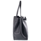 Celine Cabas Phantom Small Tote Bag Black Leather — view 3