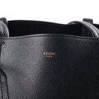 Celine Cabas Phantom Small Tote Bag Black Leather — view 6