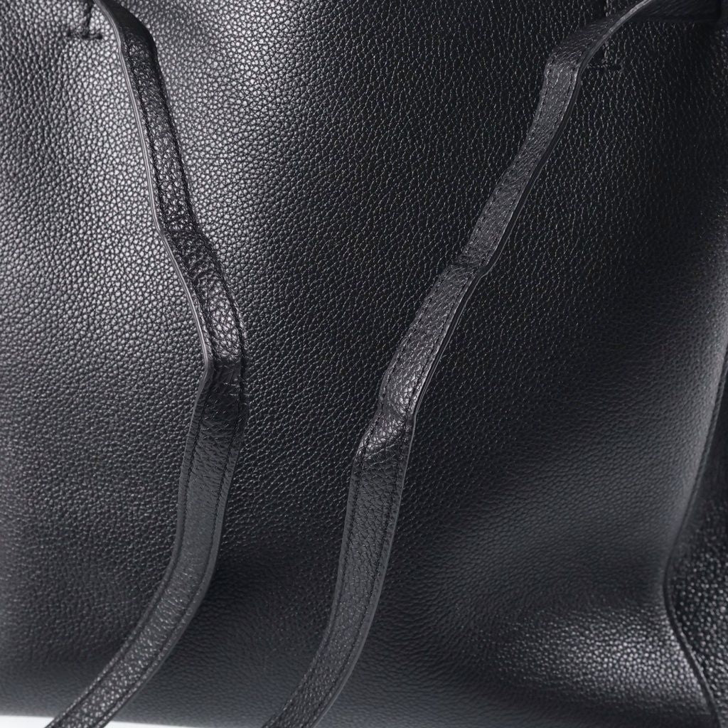 Celine Cabas Phantom Small Tote Bag Black Leather — view 7