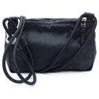Bottega Veneta Intrecciato Jacquard Nylon Shoulder Bag Black — view 2