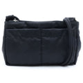 Bottega Veneta Intrecciato Jacquard Nylon Shoulder Bag Black