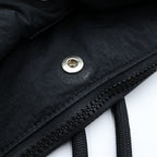 Bottega Veneta Intrecciato Jacquard Nylon Shoulder Bag Black — view 7