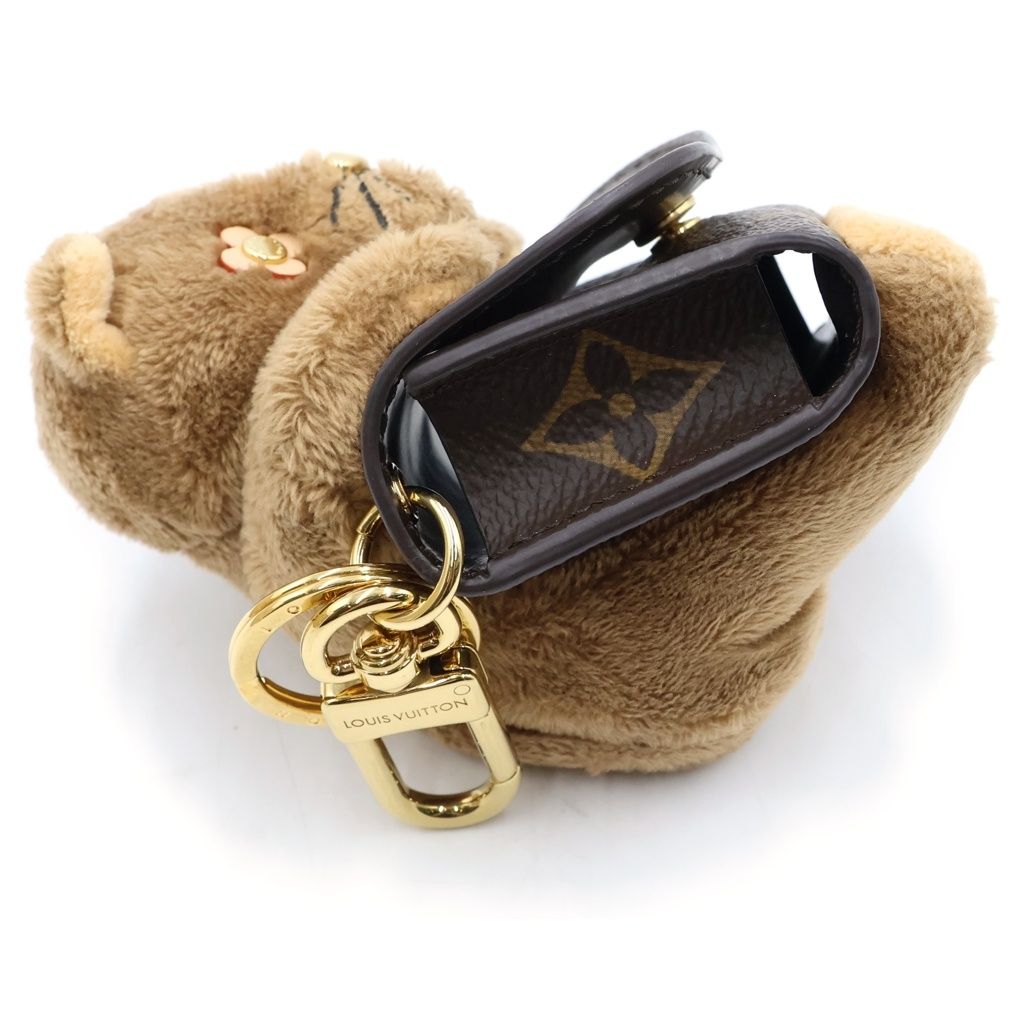 Louis Vuitton Monogram Bag Charm LV Brown — view 3