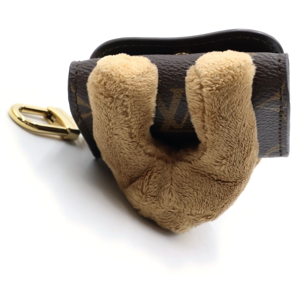 Louis Vuitton Monogram Bag Charm LV Brown — view 5