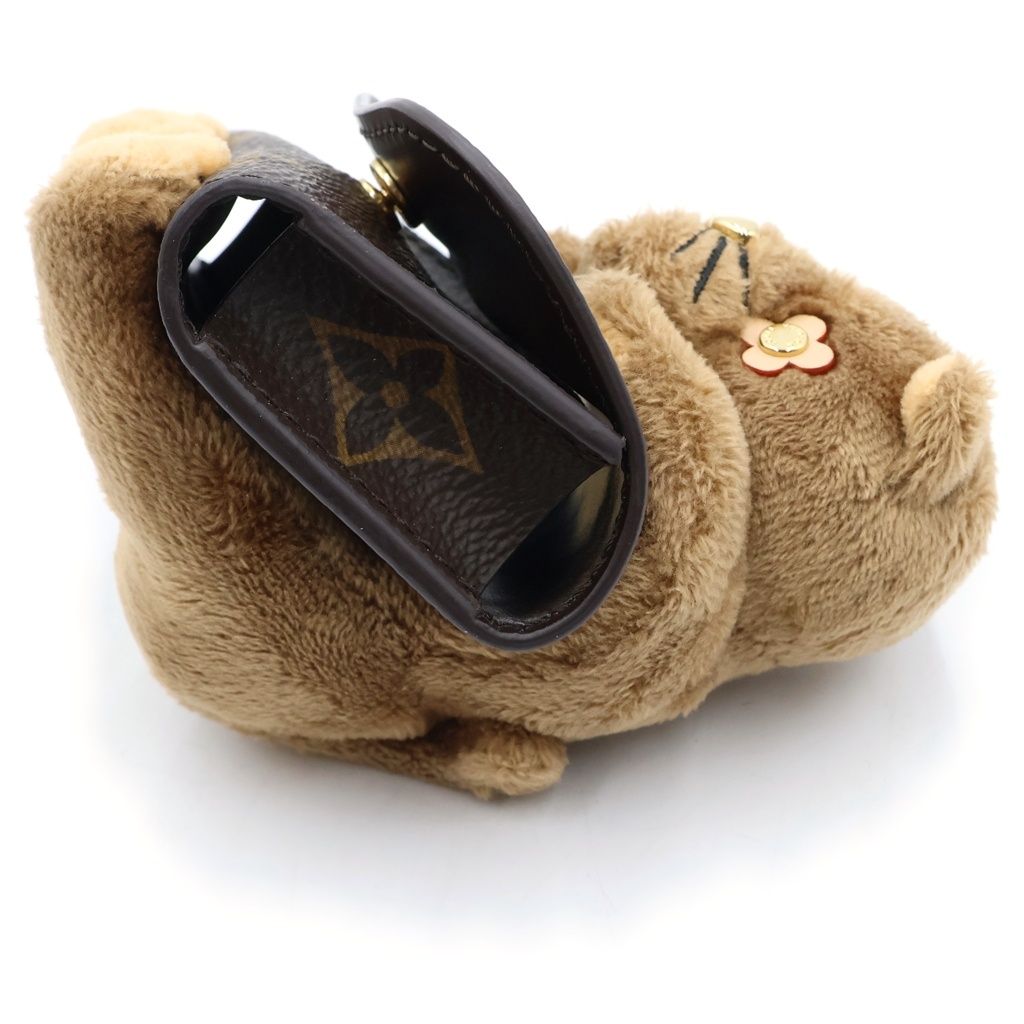 Louis Vuitton Monogram Bag Charm LV Brown — view 4