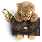 Louis Vuitton Monogram Bag Charm LV Brown