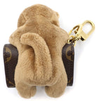 Louis Vuitton Monogram Bag Charm LV Brown — view 2